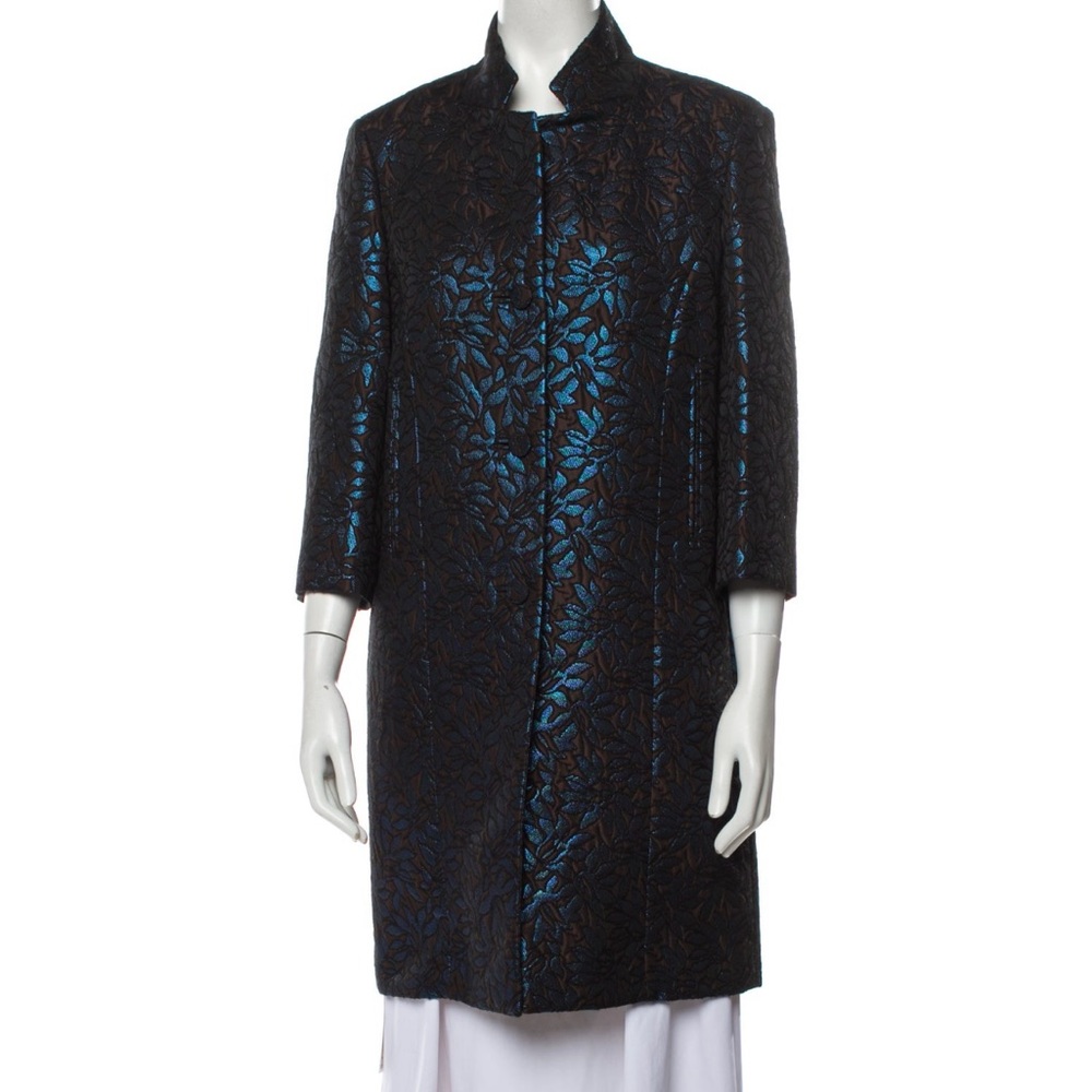 Marni jacquard coat Sz S